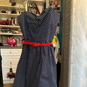 AUW Pinup style retro vintage style dress Sz 7
